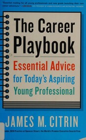 The Career Playbook cover